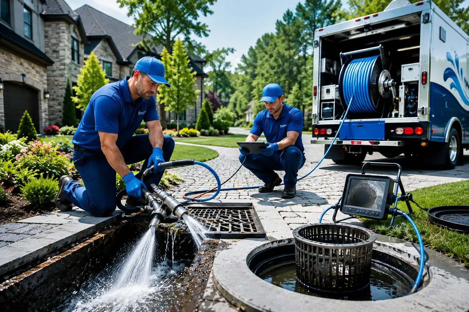 Local outdoor drain cleaning professionals in Mapleton, IL